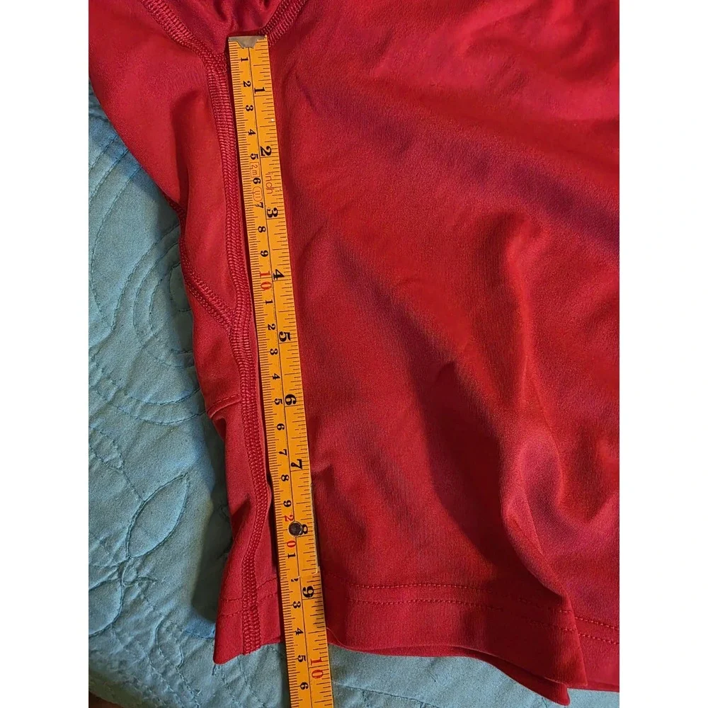 Nike Dri-Fit Shorts‎ Boys XL Red Dri-Fit  Polyester 9.5 Inseam Basketball Shorts